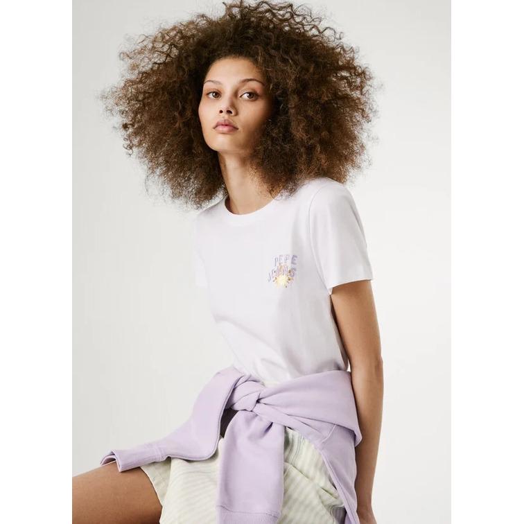 t-shirt femme  pepe jeans amanda