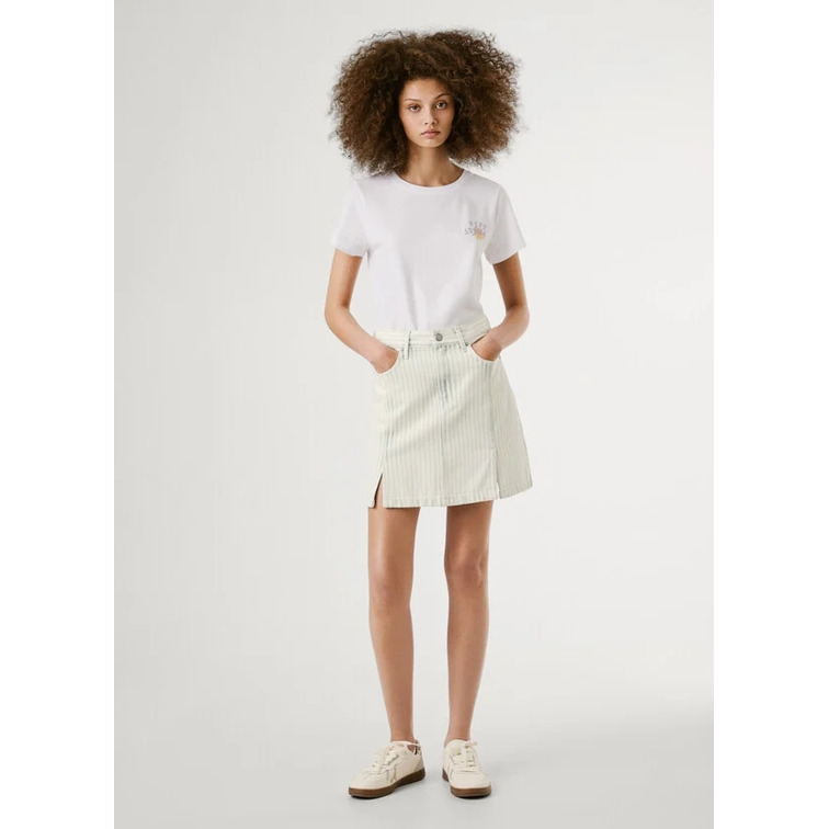 t-shirt femme  pepe jeans amanda