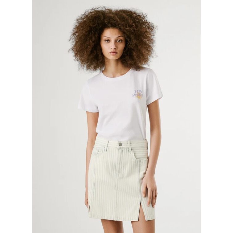 t-shirt femme  pepe jeans amanda
