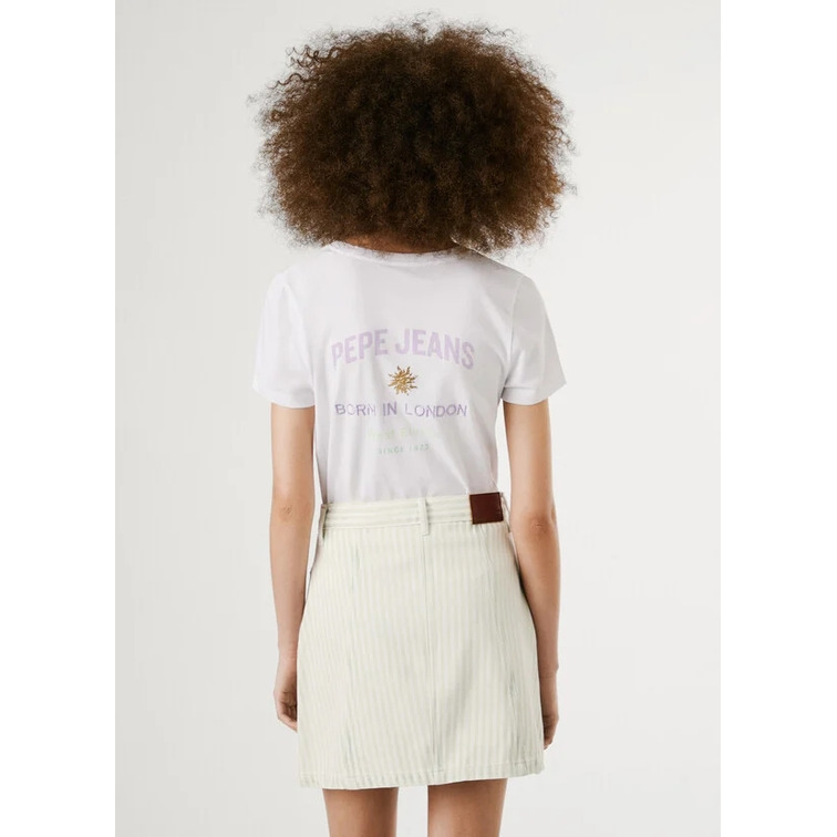 t-shirt femme  pepe jeans amanda