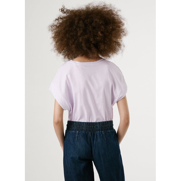 t-shirt femme  pepe jeans andy