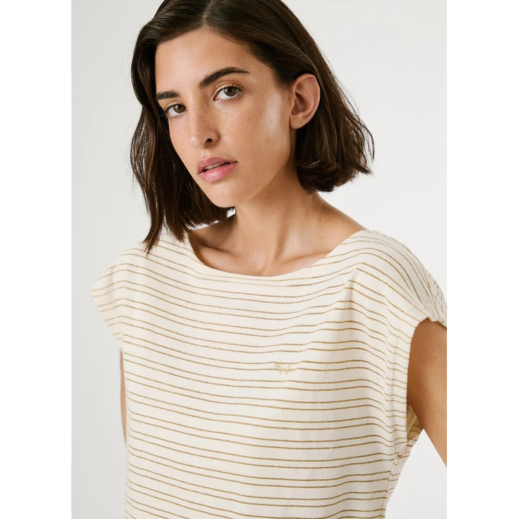 t-shirt femme  pepe jeans alex