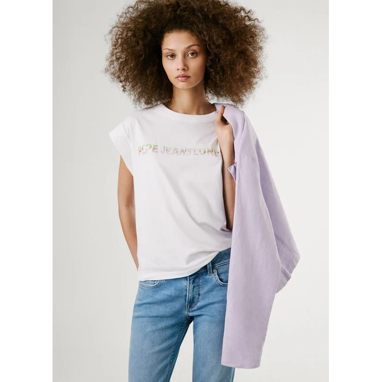t-shirt femme  pepe jeans aurore