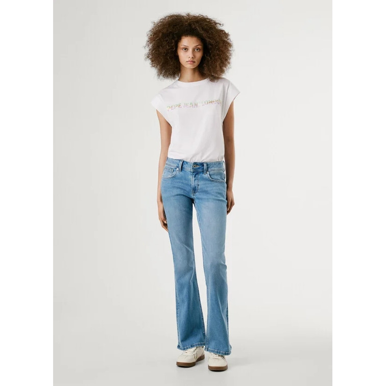 t-shirt femme  pepe jeans aurore