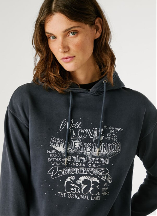 sweat-shirt femme  pepe jeans blake