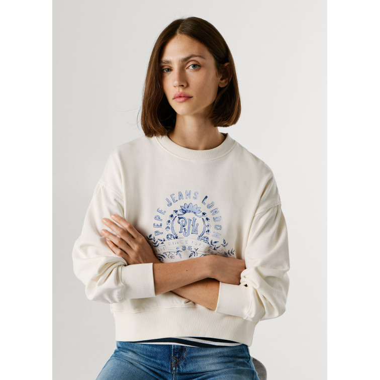 sweat-shirt femme  pepe jeans malvec