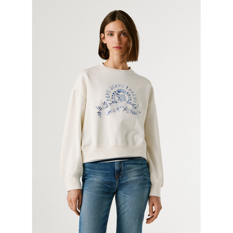 sweat-shirt femme  pepe jeans malvec