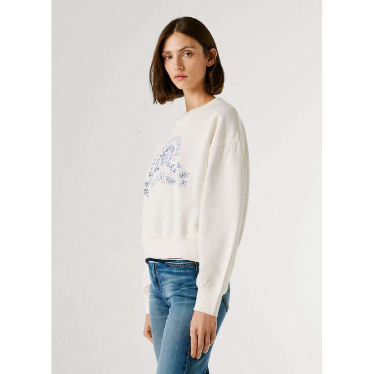 sweat-shirt femme  pepe jeans malvec
