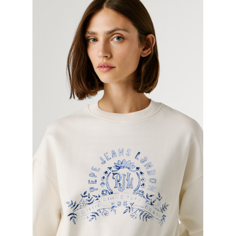 sweat-shirt femme  pepe jeans malvec