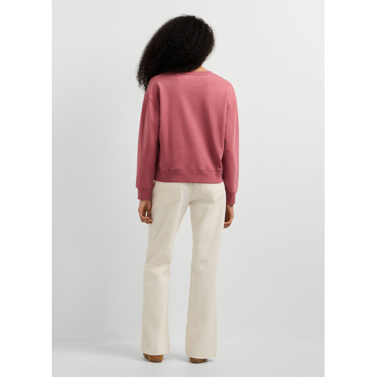 sweat-shirt femme  pepe jeans celeste
