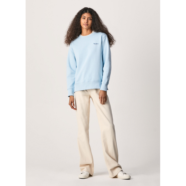 sweat-shirt femme  pepe jeans calista crew