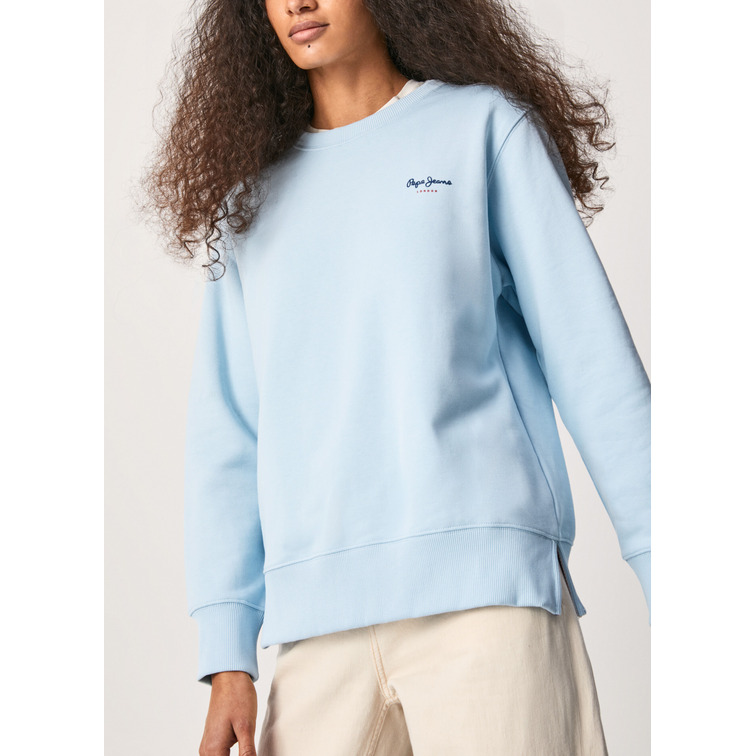 sweat-shirt femme  pepe jeans calista crew