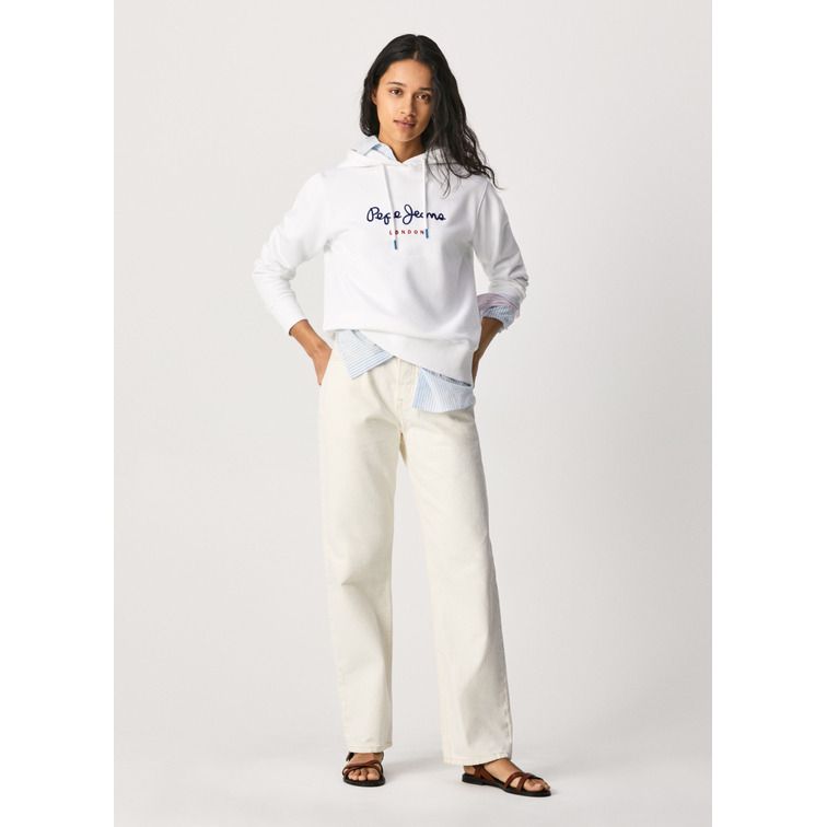 sweat-shirt femme  pepe jeans calista hoodie