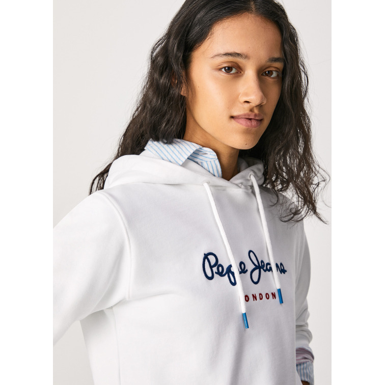 sweat-shirt femme  pepe jeans calista hoodie