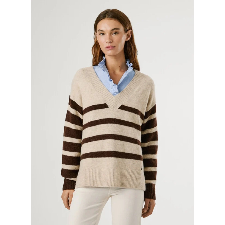 maillot femme  pepe jeans cecil stripe