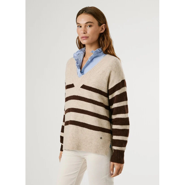 maillot femme  pepe jeans cecil stripe