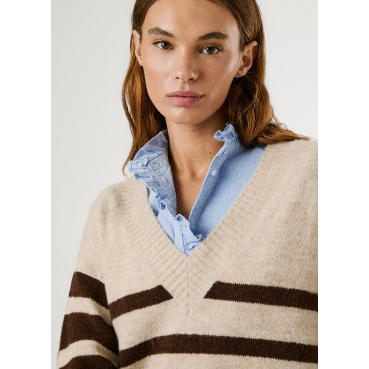 maillot femme  pepe jeans cecil stripe