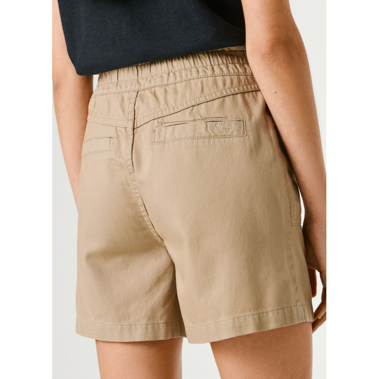 le short femme  pepe jeans crusade zipper short