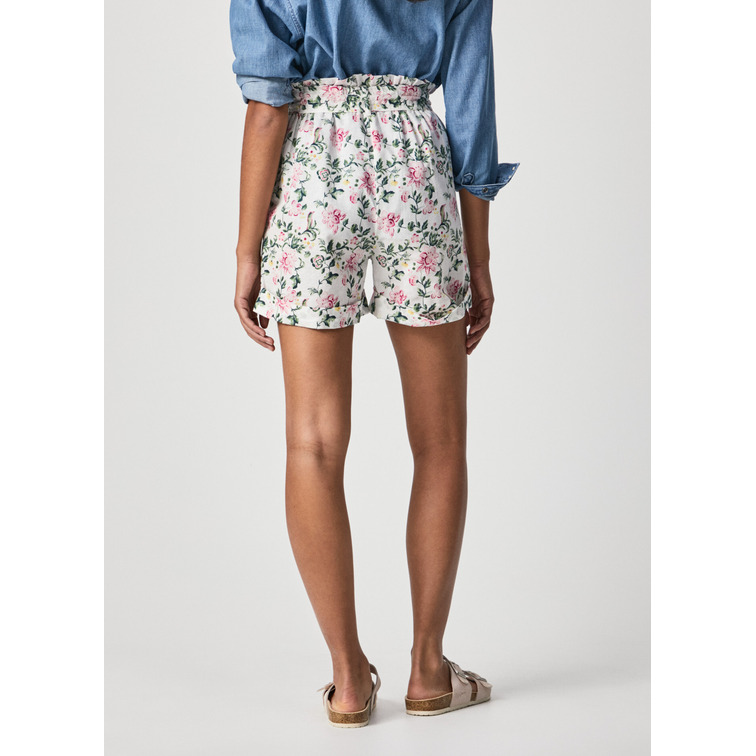 le short femme  pepe jeans leah