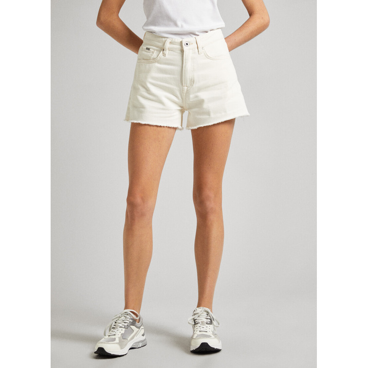 le short femme  pepe jeans a-line short hw