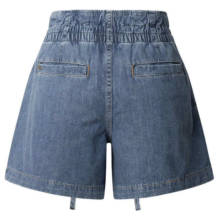 le short femme  pepe jeans a-line short uhw cinch
