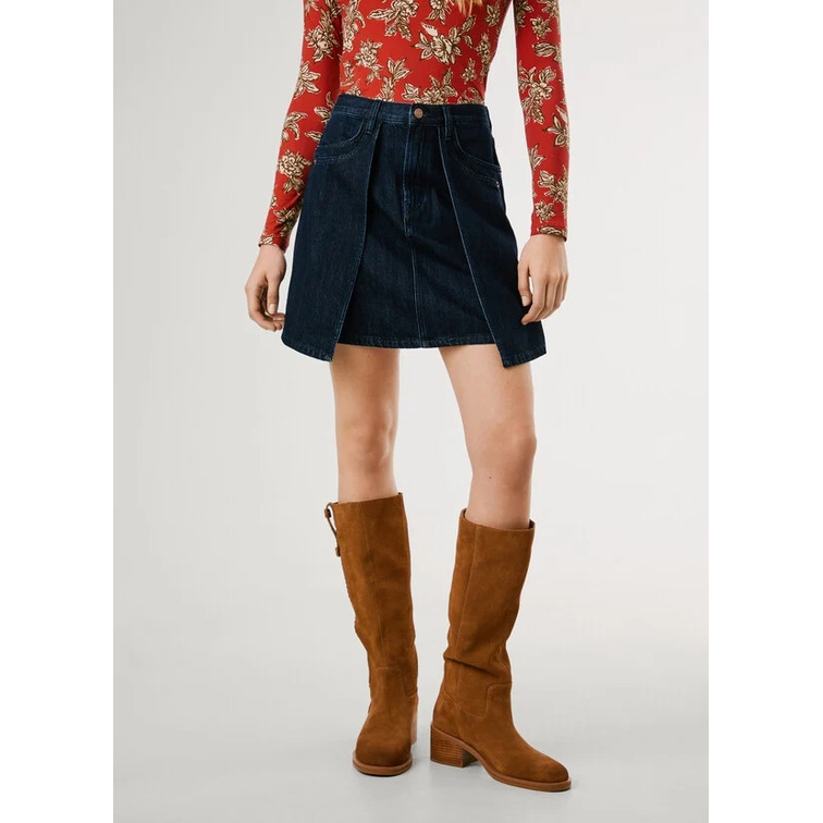 robe femme  pepe jeans mini skirt hw patch