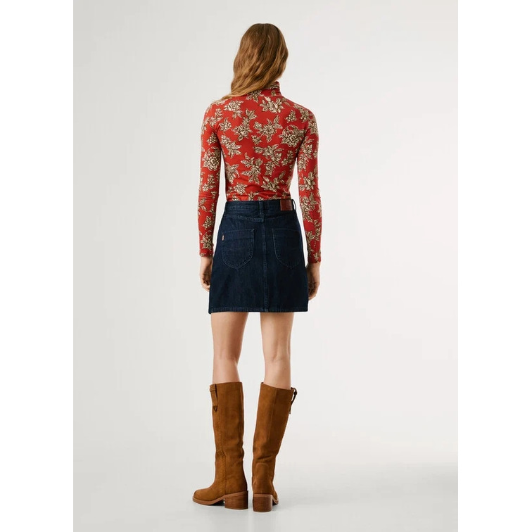 robe femme  pepe jeans mini skirt hw patch