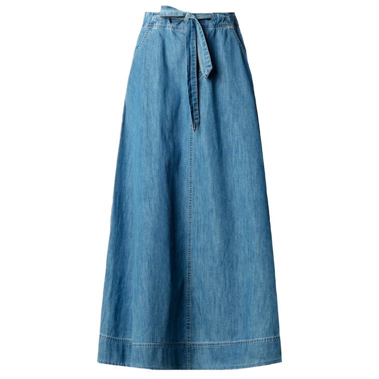 jupe femme  pepe jeans maxi skirt uhw belt