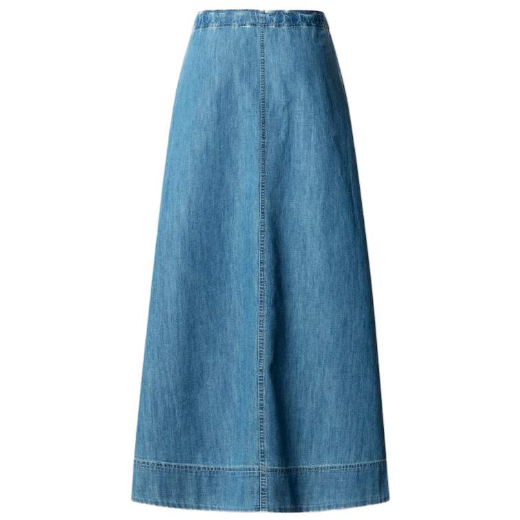 jupe femme  pepe jeans maxi skirt uhw belt