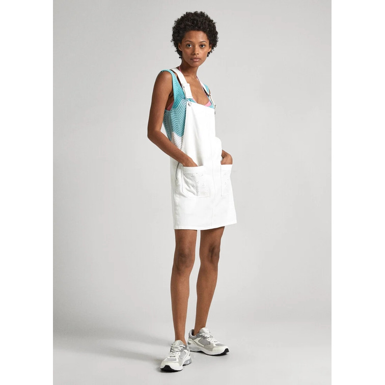 robe femme  pepe jeans vesta anglaise
