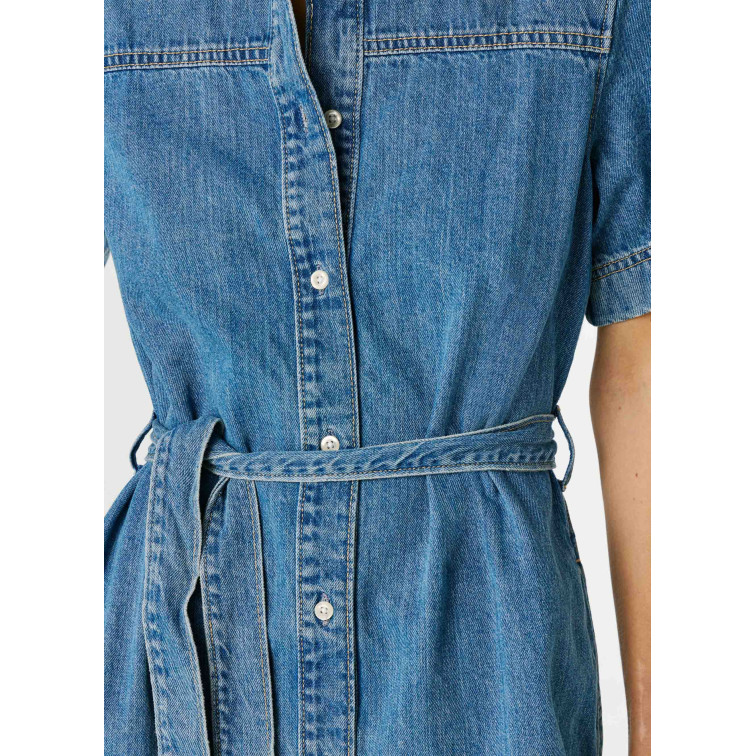 robe femme  pepe jeans denim dress victoria ss