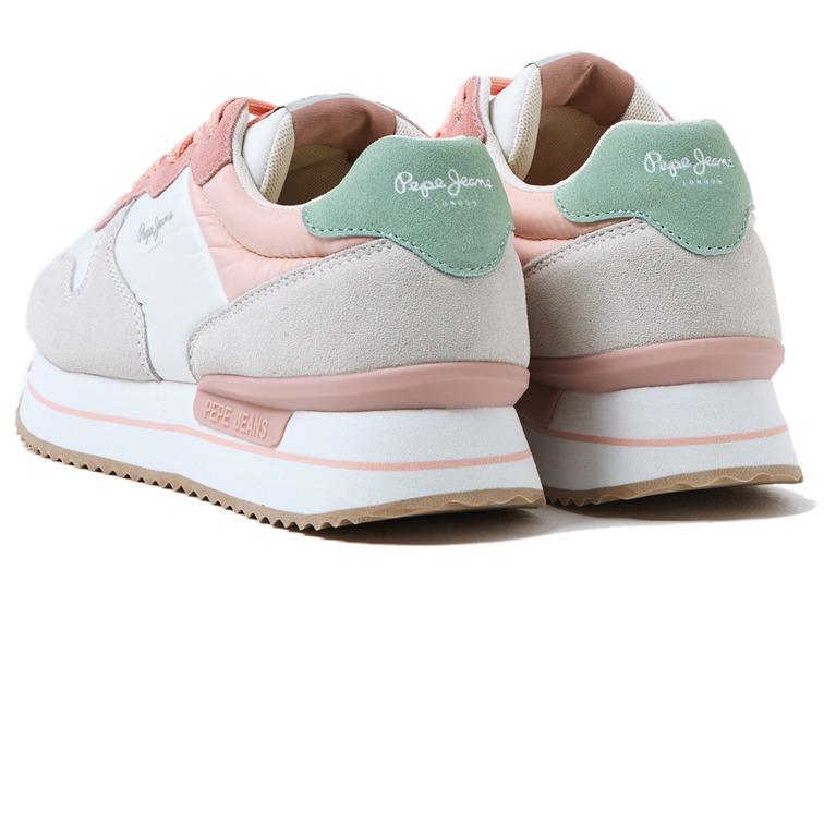 baskets combinées femme pepe jeans rusper