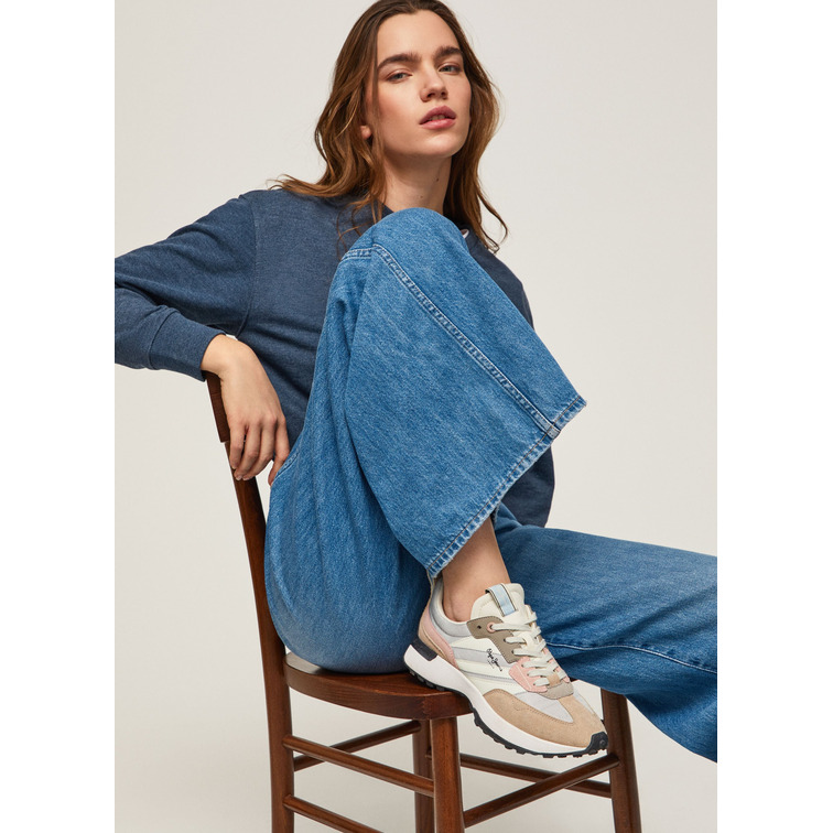chaussure femme  pepe jeans lucky print