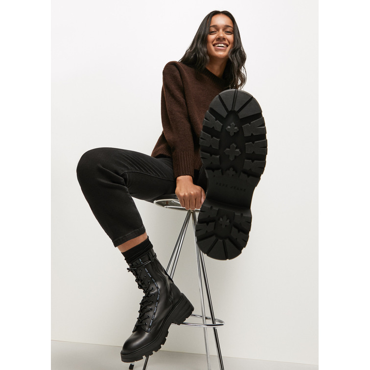 botte femme  pepe jeans soda rub w