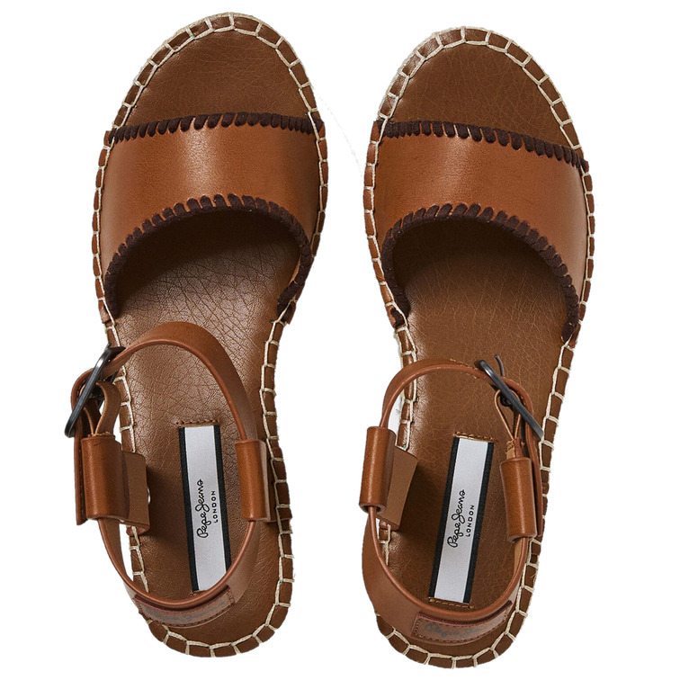 sandales jute femme pepe jeans witney