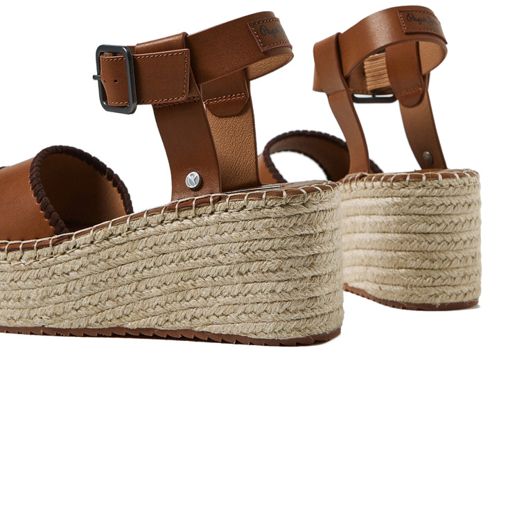sandales jute femme pepe jeans witney