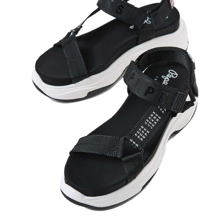 sandales à plateforme femme pepe jeans grub