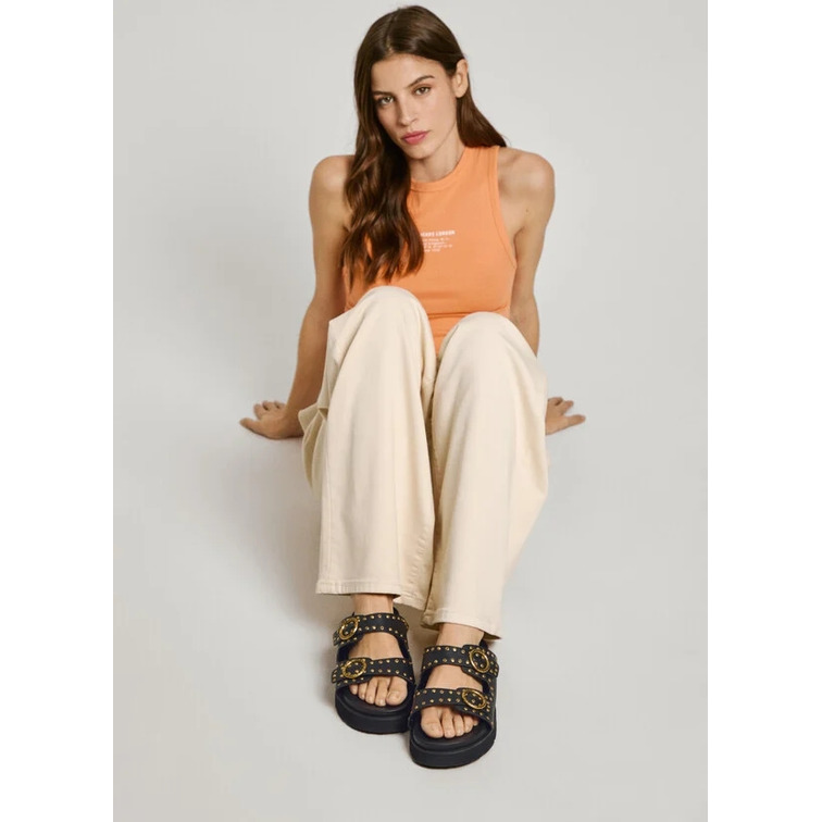 sandale femme  pepe jeans pola buckle