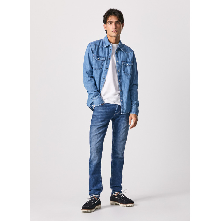 jeans homme  pepe jeans stanley 5pkt