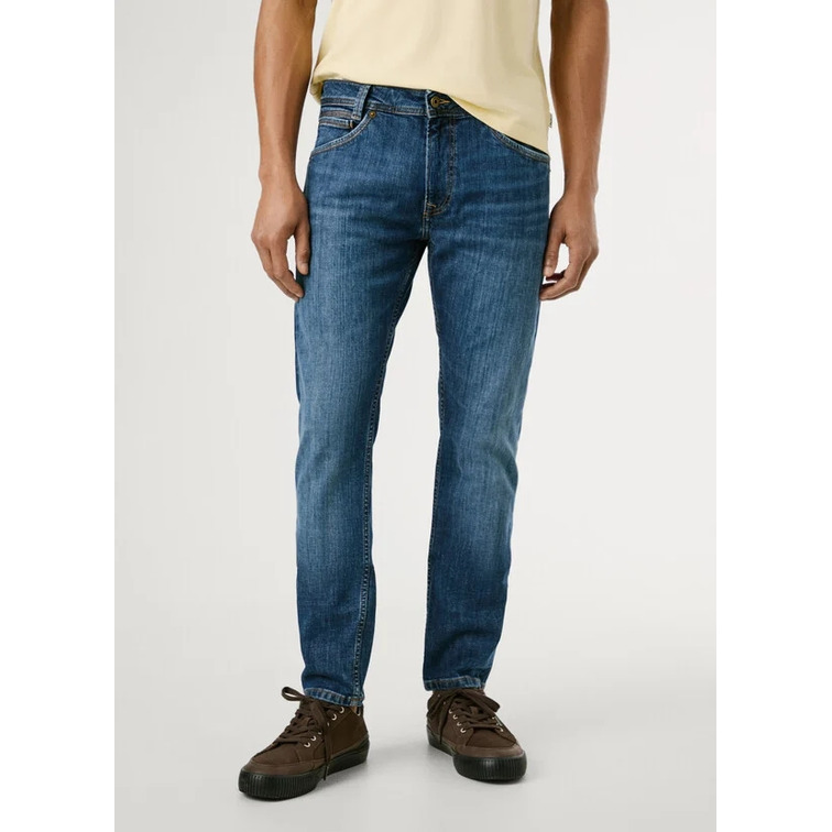 jeans homme  pepe jeans tapered jeans spike