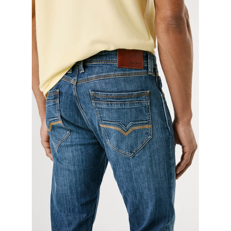 jeans homme  pepe jeans tapered jeans spike