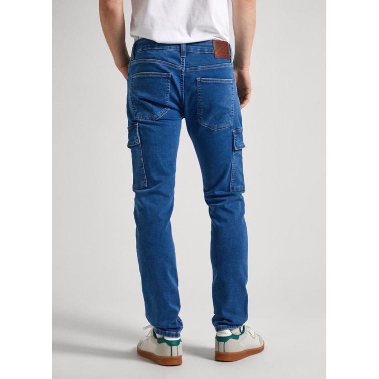 jeans homme  pepe jeans tapered jeans cargo