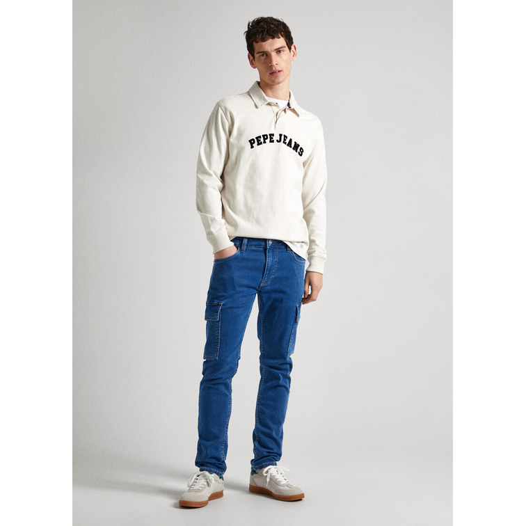 jeans homme  pepe jeans tapered jeans cargo