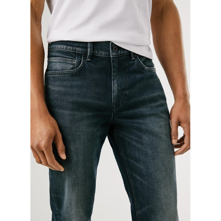 jeans homme  pepe jeans slim jeans hatch fs blue black