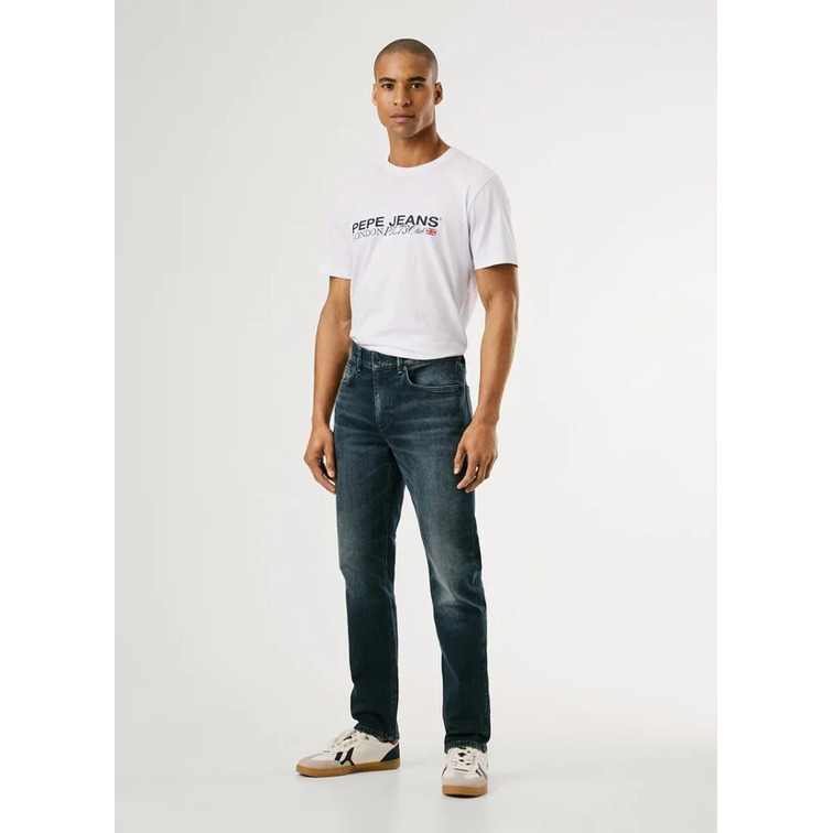 jeans homme  pepe jeans slim jeans hatch fs blue black