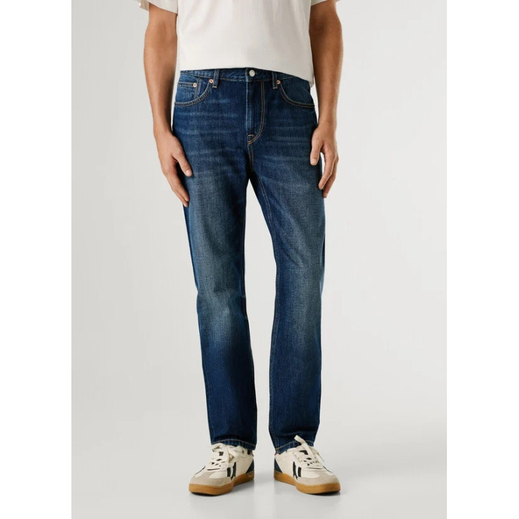 jeans homme  pepe jeans straight jeans byron fs midnig