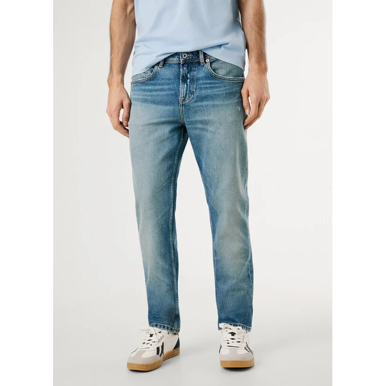 jeans homme  pepe jeans straight jeans cash fs pale ti