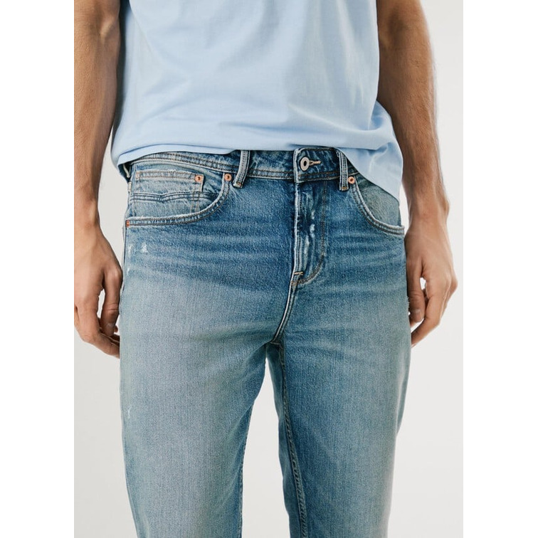 jeans homme  pepe jeans straight jeans cash fs pale ti