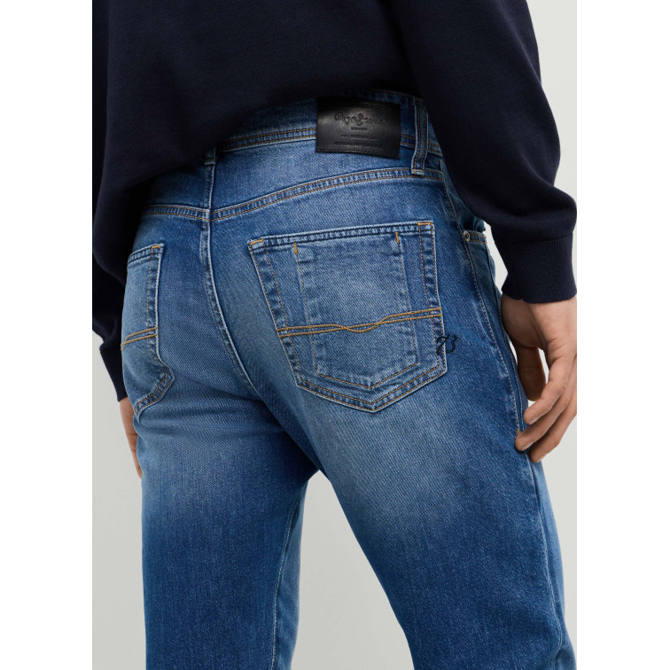 jeans homme  pepe jeans slim jeans pipe