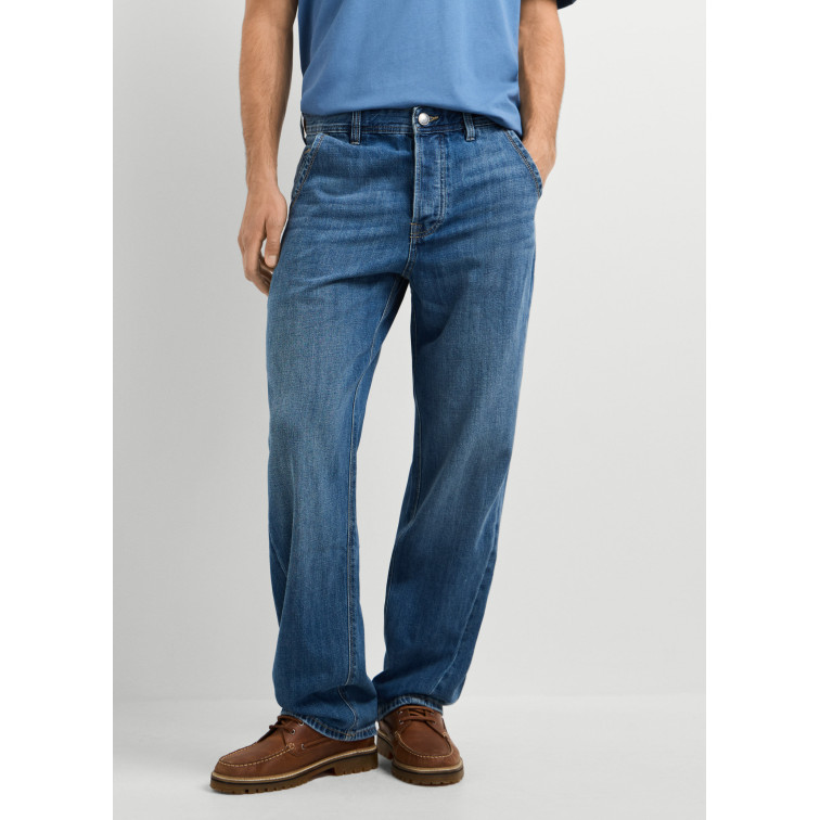 jeans homme  pepe jeans helix loose taper slub